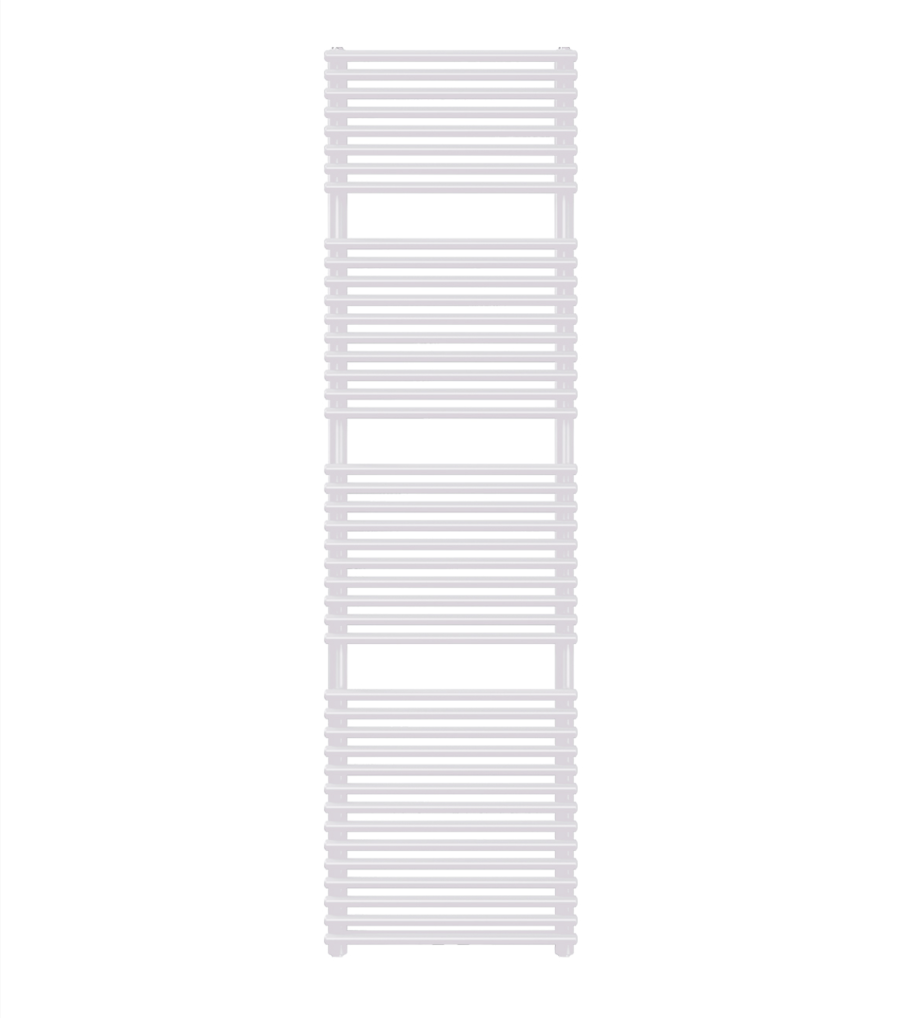 White caliente vertical radiator