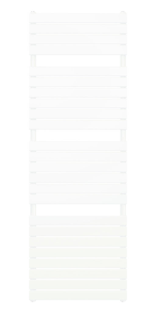 Front on image of Stelrad's Concord Rail Radiator in white against a white background