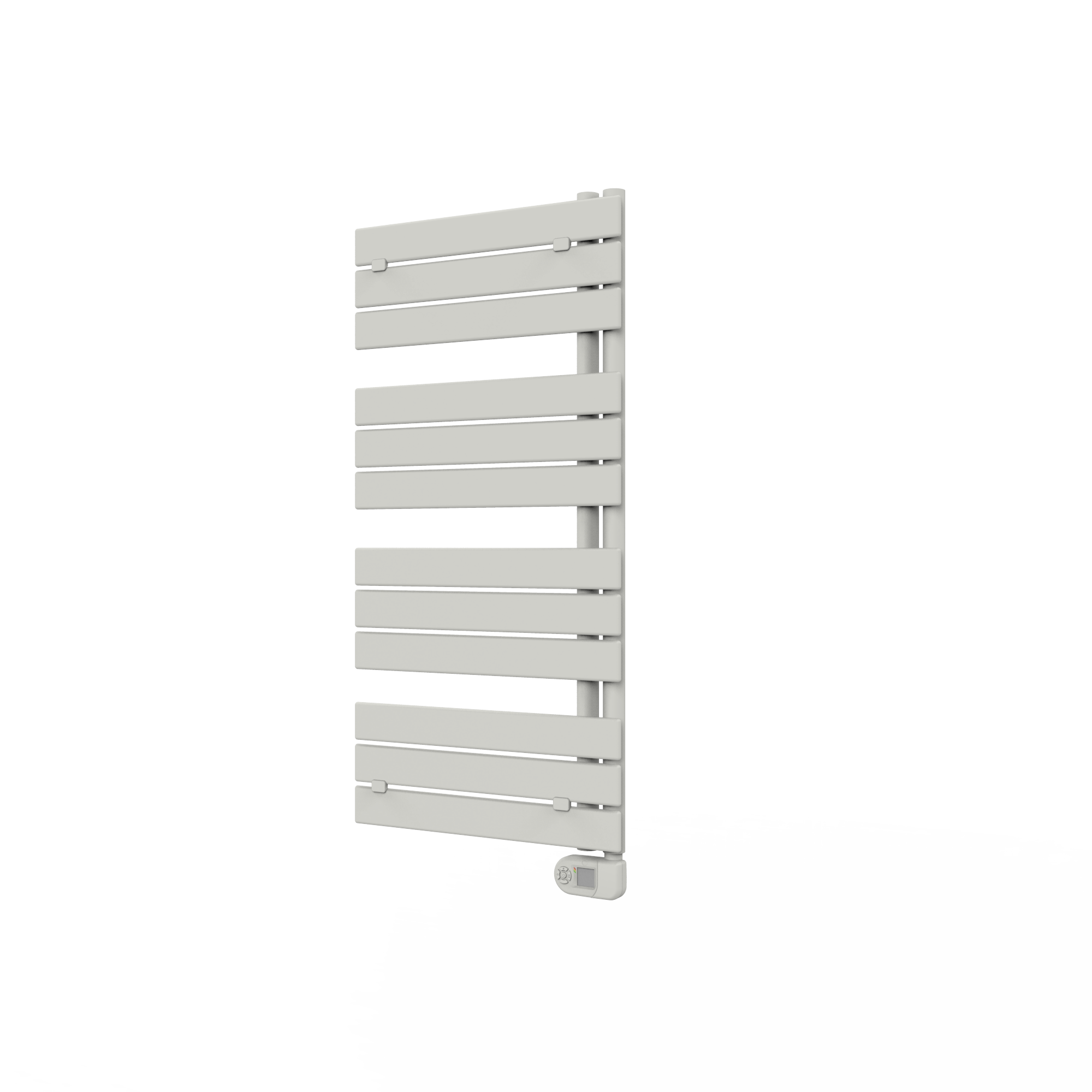 white vertical towel radiator